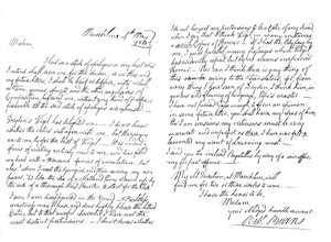 Brief von Robert Burns an Mrs. Dunlop von Haddington, 1788