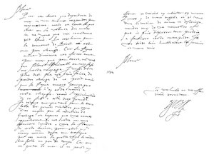 Brief von Robert Devereux, Earl of Essex, an Maurice, Prinz von Oranien