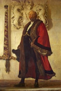 Alderman Sir John Swaish, Lord Mayor, ca. 1915 von Frederick George Swaish