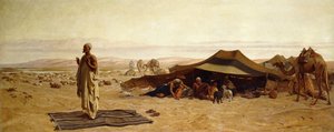 Das Familienoberhaupt beim Gebet, 1872