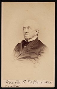 Porträt von Gen. Joseph Gilbert Totten 1788-1864 von Frederick Gutekunst