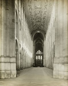 Ely-Kathedrale: Schiff von der Portaltür von Frederick H. Evans