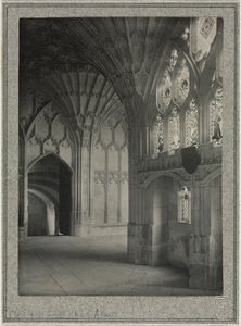 Gloucester Cathedral - Kreuzgänge: Süd- und Westgänge, ca. 1900