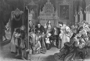 Jakob II. erhält Nachricht von der Landung des Prinzen von Oranien