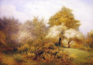 Frühling in Epping bei Buckhurst Hill von Frederick Henry Evans