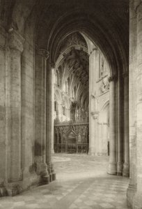 Blick auf den Chor von der Südseite des Ely-Kathedrale von Frederick Henry Evans