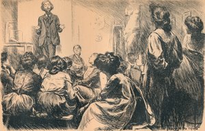 Unsere Abendkunstkurse haben begonnen, 1905