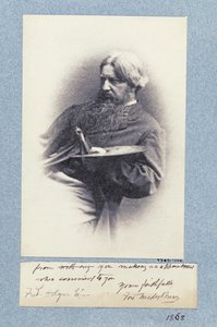 Porträt von Ford Madox Brown (1821-93) ca. 1870 von Frederick Hollyer