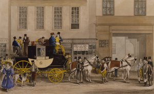 Die Blenheim, verlässt das Star Hotel, Oxford