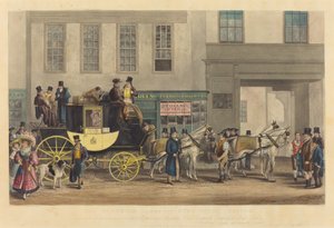 Der Blenheim, verlässt das Star Hotel, Oxford