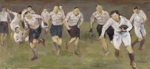 Der Ausbruch, ca. 1929 von Frederick James Porter