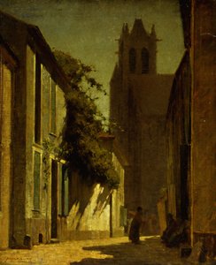 Straßenszene, Moret