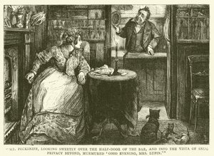 Illustration für Martin Chuzzlewit von Frederick L. Bernard