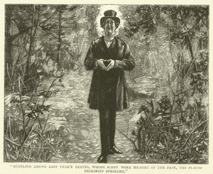 Illustration für Martin Chuzzlewit von Frederick L. Bernard