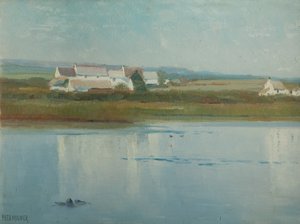 Bei Marazion - Riverside Farm von Frederick Milner