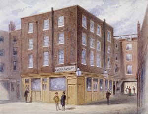 Change Alley, London, 1873 von Frederick Napoleon Shepherd
