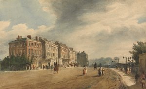 Apsley House und Piccadilly ... von Hyde Park Corner von Frederick Nash