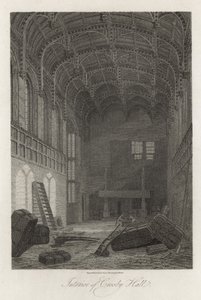 Innenansicht von Crosby Hall von Frederick Nash