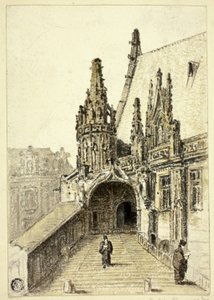 Justizpalast, Rouen von Frederick Nash