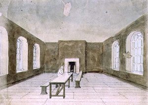 Das Verurteilte Zimmer, Newgate-Gefängnis von Frederick Nash