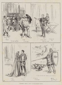 Shakespeares Henry IV, Teil I im Haymarket Theatre von Frederick Pegram