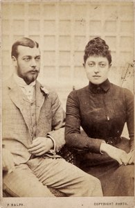 Prinz George und Prinzessin Victoria von Frederick Ralph