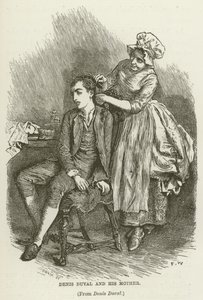 Denis Duval und seine Mutter von Frederick Walker