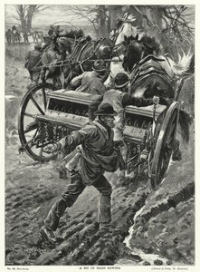 Ein Stück harte Aussaat von Frederick William (after) Burton