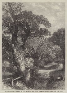 Ein Landweg in Surrey von Frederick William Hulme