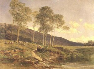 Ein Pfad durch die Wiesen von Frederick William Hulme