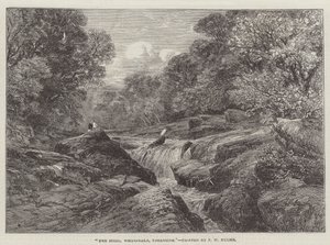 Der Strid, Wharfdale, Yorkshire von Frederick William Hulme