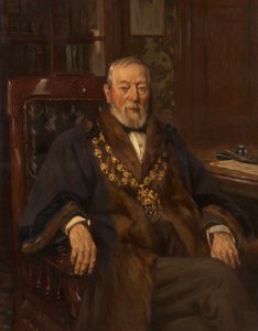 Porträt von Abraham Crompton von Frederick William Jackson