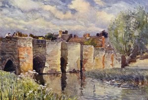 Bidford Bridge von Frederick William Newton Whitehead