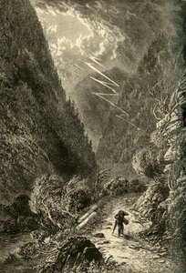 Sinking Run, oberhalb Tyrone, 1874