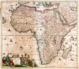 Afrika von Frederick de Wit