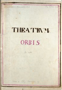 Titelseite des Atlas Theatrum Orbis von Frederick de Wit