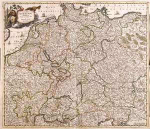 Karte von Deutschland