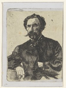 Porträt von Samuel Verveer von Frederik Hendrik Weissenbruch
