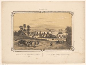 Ansicht von Oosterbeek (Gelderland) von Frederik Lodewijk Huygens