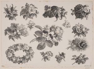Blumenmotive von Frederik Schepelern