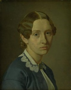 Thomasine Ludvigne Vermehren, geb. Grüner, die Frau des Künstlers
