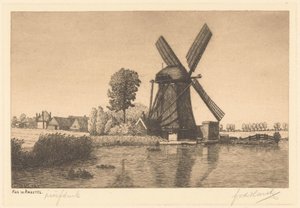 An der Angstel von Frederik van der Harst (signed by artist)