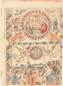 Sankt Bonaventura kommt an und predigt in Lyon von French 15th Century
