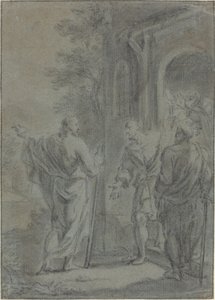Figuren (Christus ruft einen der Apostel?)