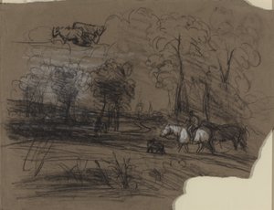 Reiter auf dem Land