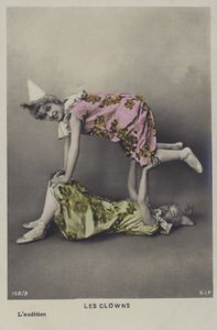 Ein Paar Clowns