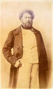 Alexandre Dumas Père (1803-70) um 1860