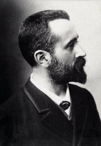 Alphonse Bertillon (1853-1914), französischer Gelehrter, Schöpfer der Anthropometrie