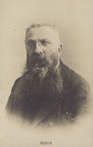 Auguste Rodin, französischer Bildhauer von French Photographer