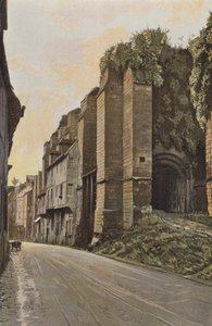 Beaumont-le-Roger, Eingang zur alten Abtei von French Photographer